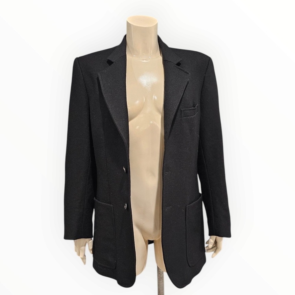 Second Layer Italy Men Wool Blazer Jacket It 46/U… - image 6